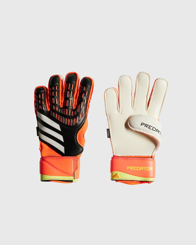 Adidas Guanti Portiere Predator Match Fingersave Nero Bambino