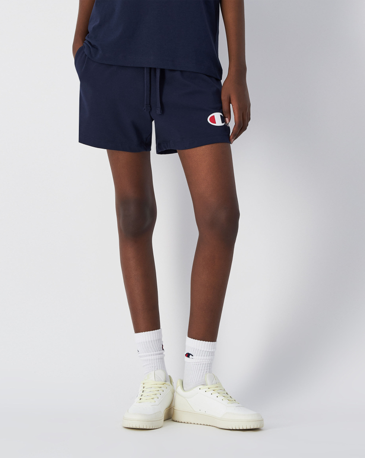 Shorts Pantaloncini Authentic Pants Blu Donna