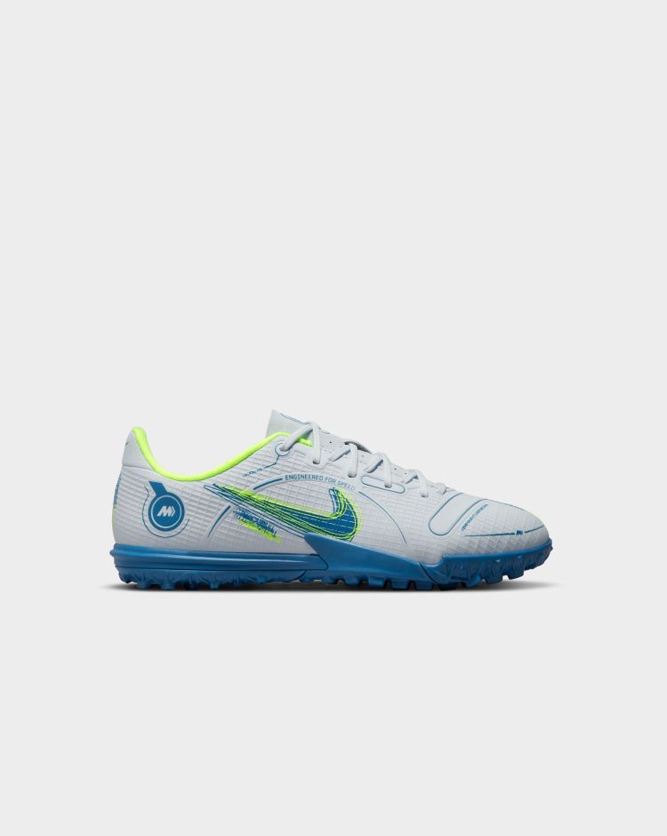 Nike Vapor 14 Academy Tf Grigio Bambino