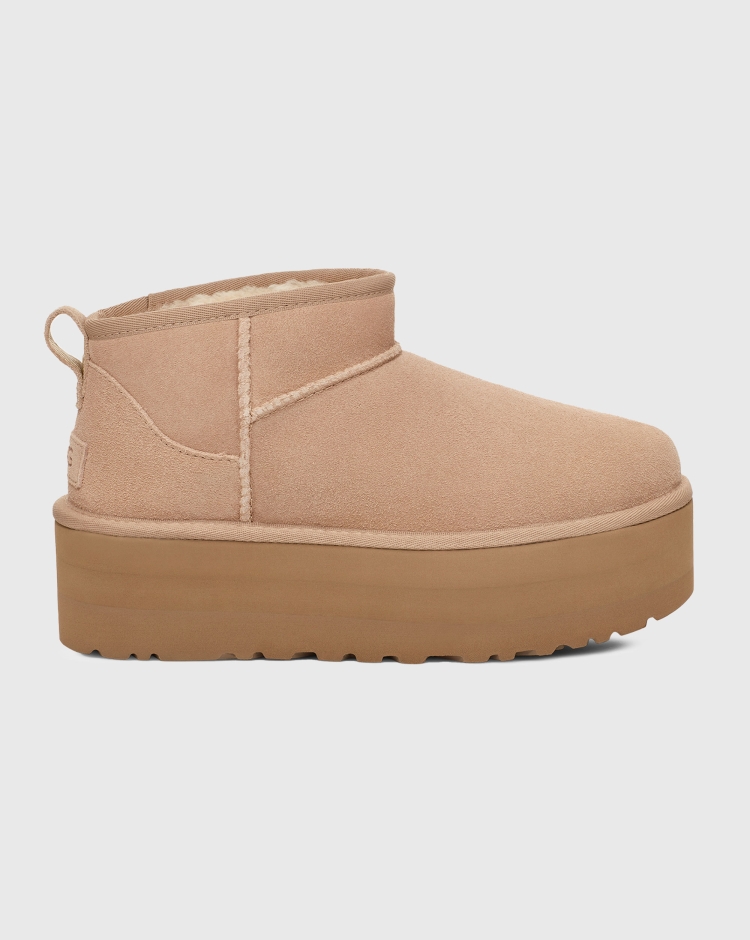 Ugg Classic Ultra Mini Platform Marrone Donna