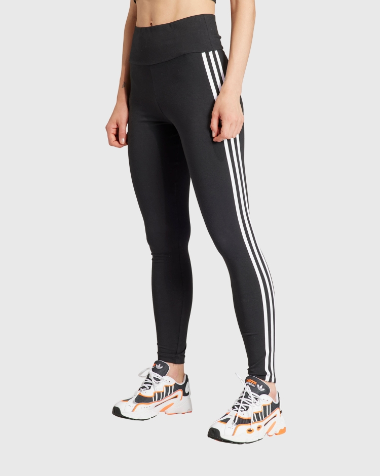 Adidas Originals Leggings 3-Stripes Nero Donna
