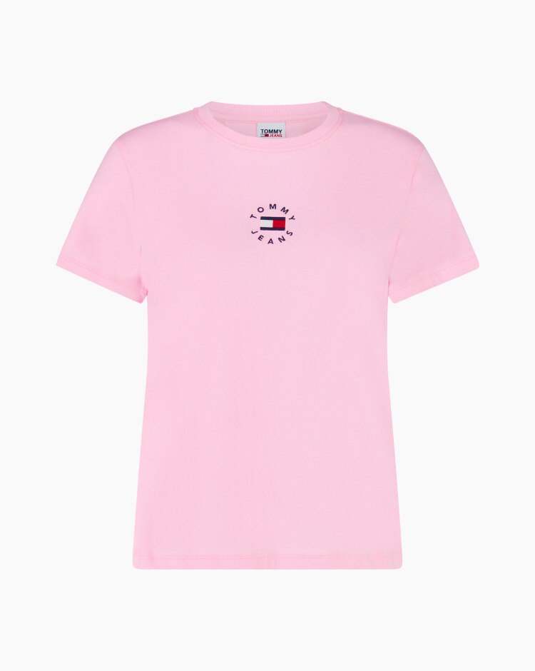 Tommy Hilfiger Tjw Slim Tiny Tee Rosa Donna