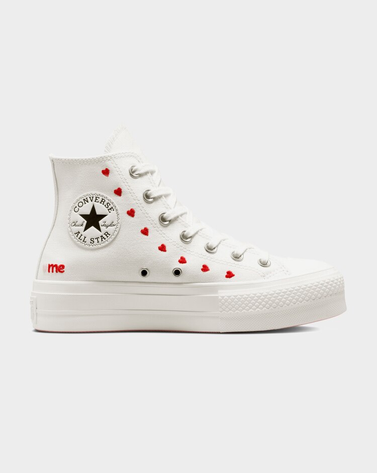 Converse Chuck Taylor All Star Lift Bianco Donna