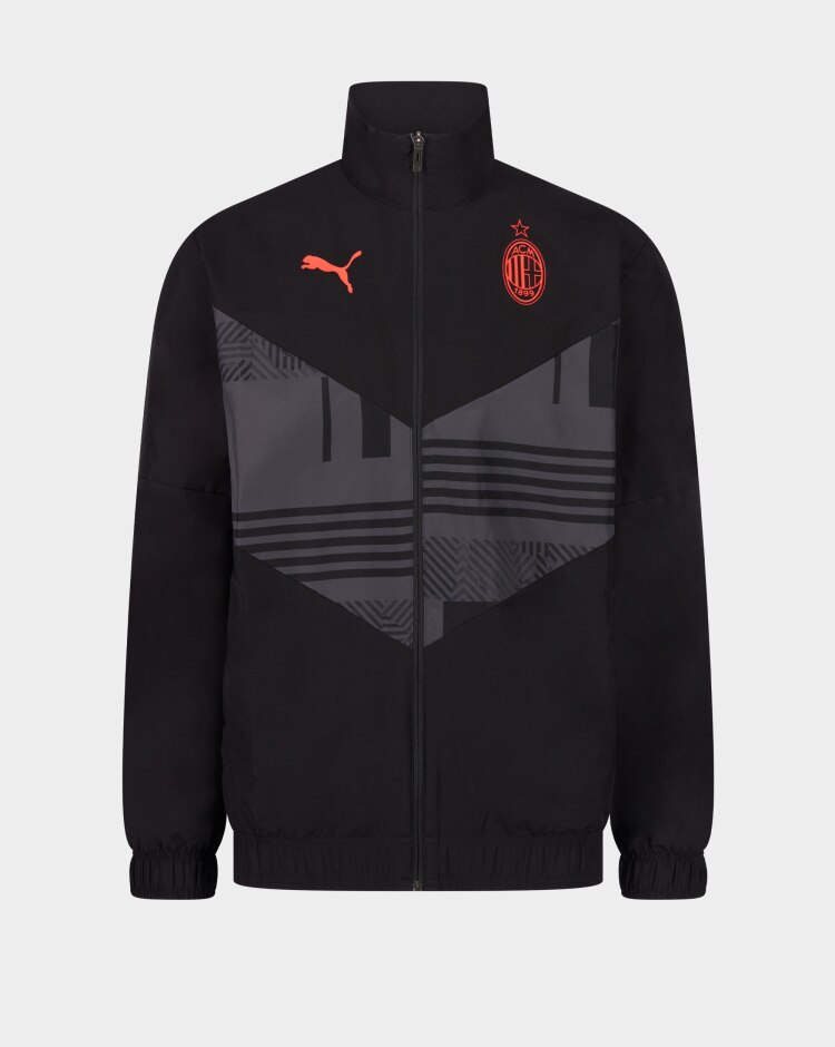 Puma AC Milan Giacca Prematch Nero Uomo