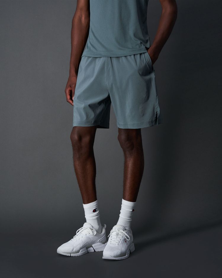 Champion Pantaloncino Quick Dry C-Tech Grigio Uomo