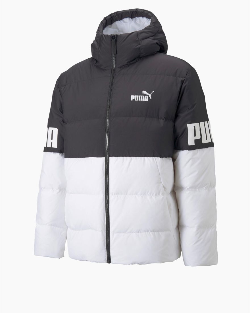 Puma Power Hooded Down Bianco Uomo Bianco Game7Athletics
