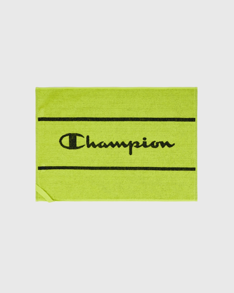 Champion Asciugamano Con Logo Esteso Grande Giallo Unisex