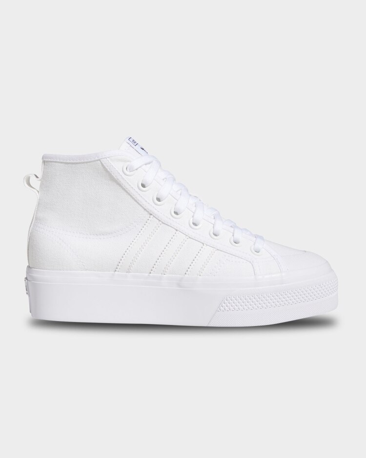 Adidas Nizza Platform Mid Bianco Donna