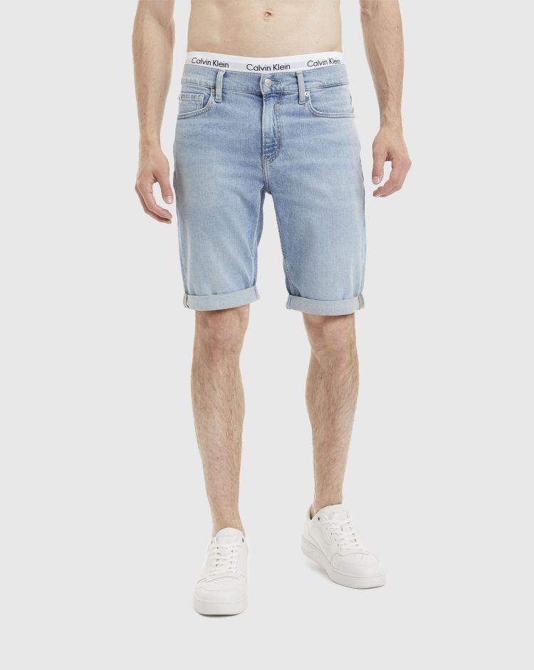 Calvin Klein Slim Short Blu Uomo