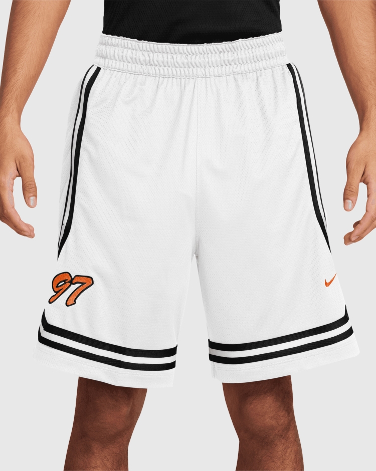Nike Shorts da basket reversibili 21 cm Dri-FIT - DNA Crossover Bianco Uomo