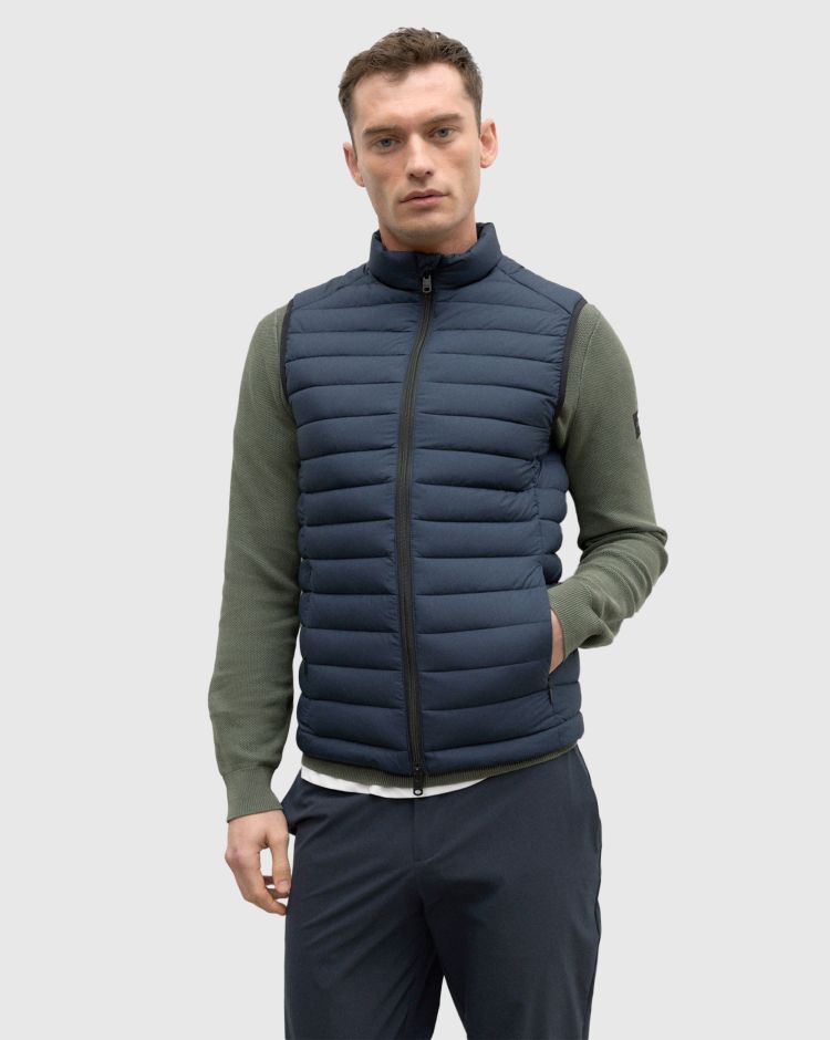Ecoalf Giacca smanicata Cardiffalf Blu Uomo