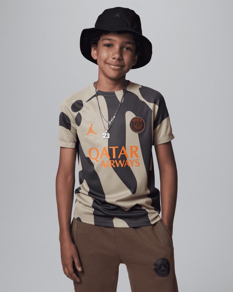 Nike T-Shirt Paris Saint-Germain Dri-FIT Academy Pro Grigio Bambino