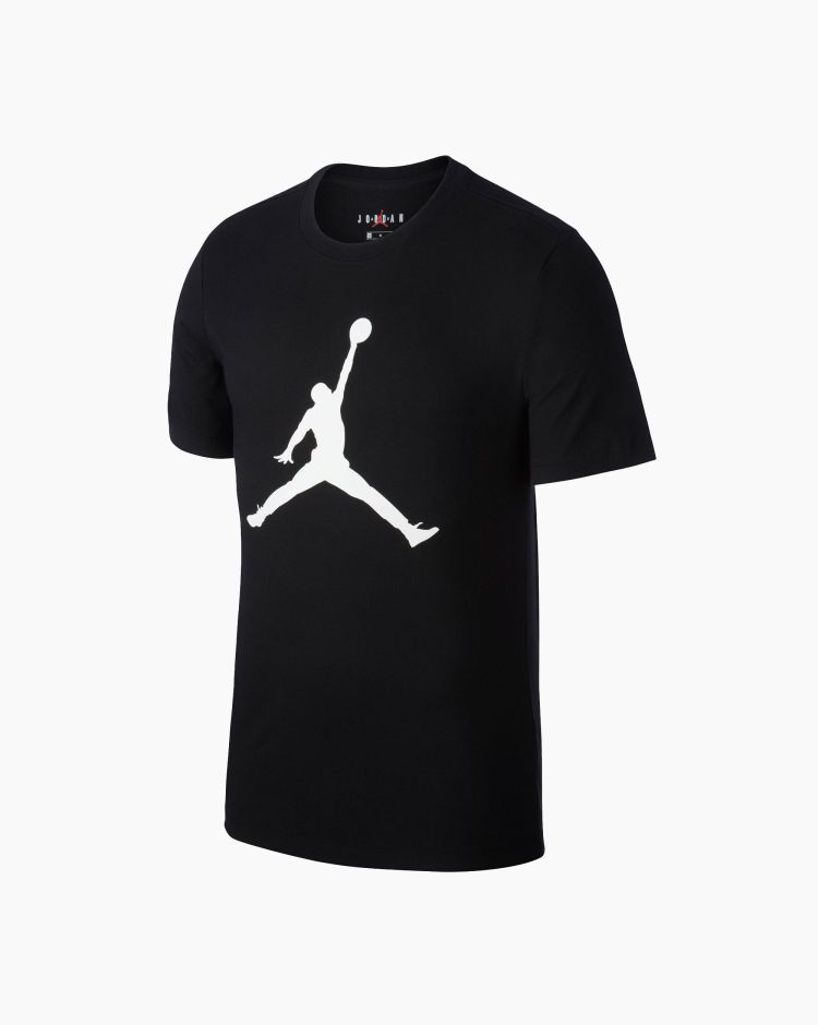 Nike Jordan M J Jumpman Ss Crew Nero Uomo
