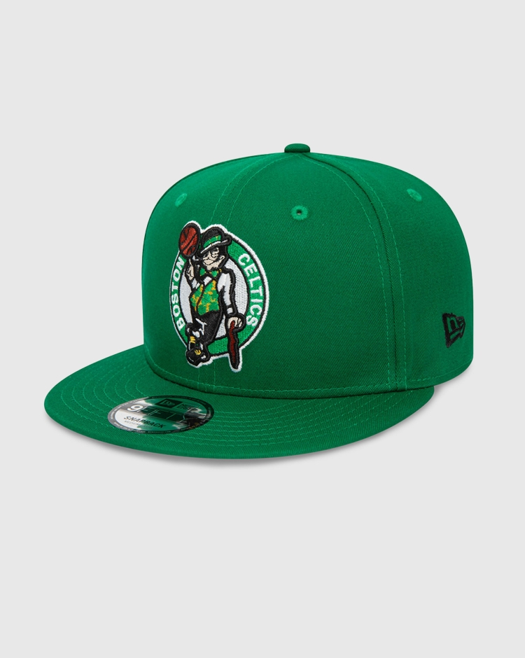 New Era Cappellino 9FIFTY Boston Celtics NBA Rear Logo Verde Uomo