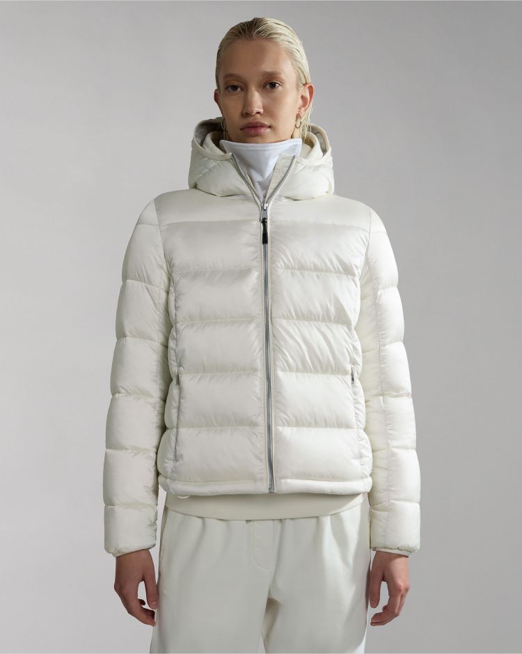 Napapijri Giacca Aerons Rise Bianco Donna