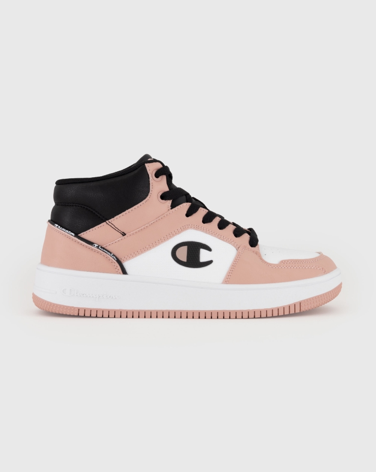 Champion Trainers Rebound 2.0 Mid Contrast Rosa Donna