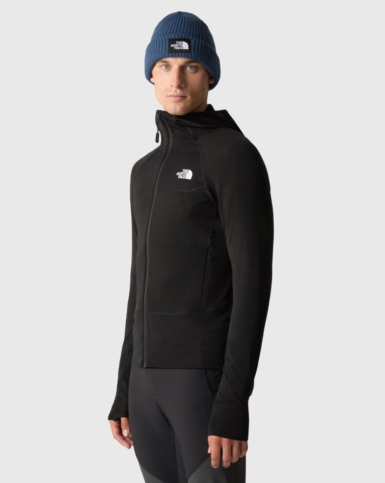 The North Face Pile Con Cappuccio Bolt Polartec Nero Uomo