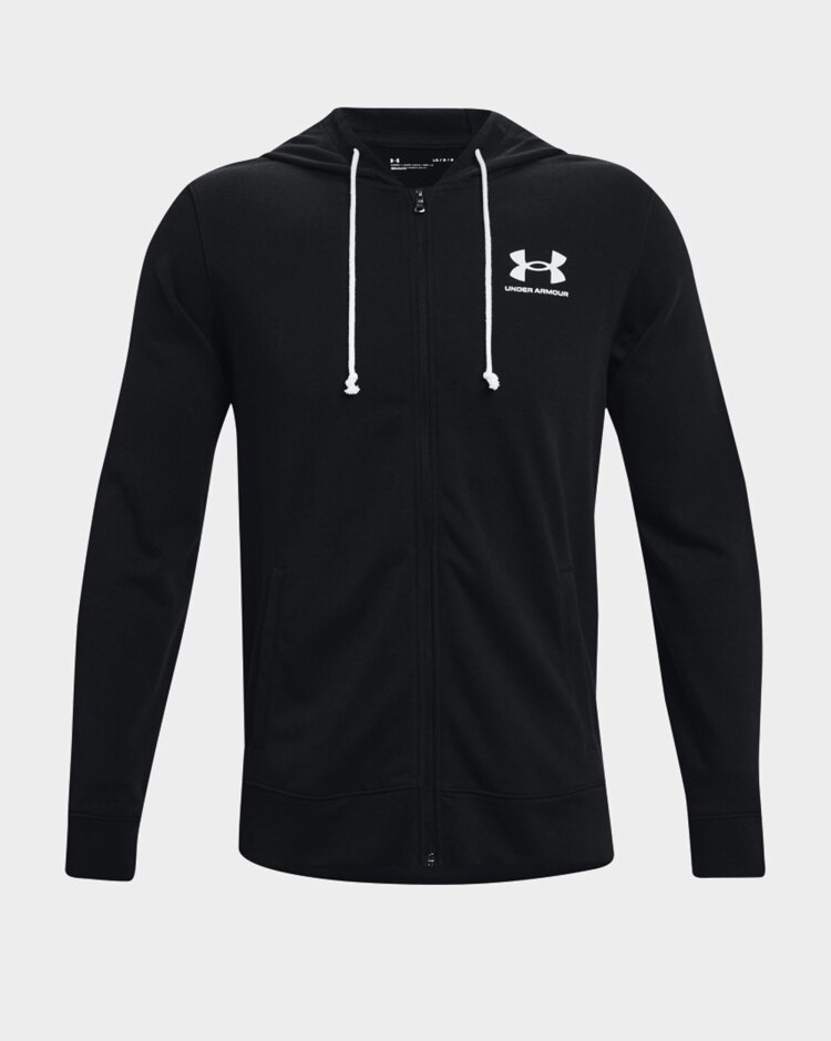 Under Armour Felpa Rival Terry Nero Uomo