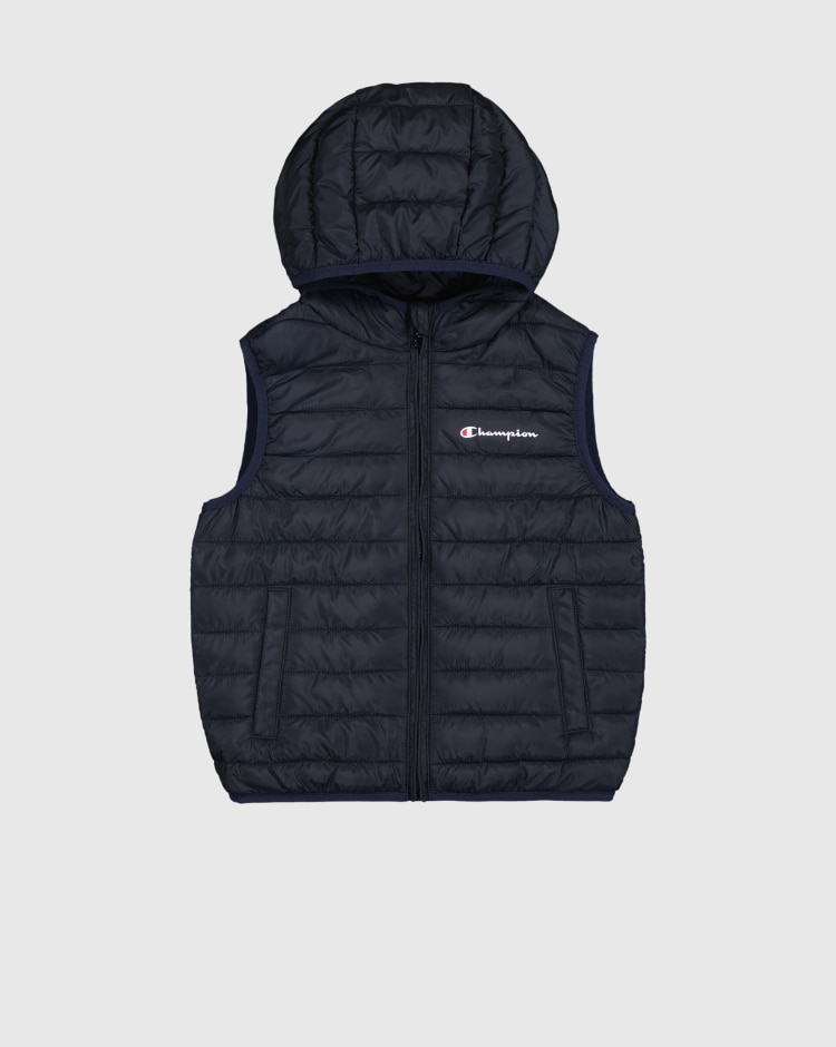 Felpa Smanicata con Cappuccio Outdoor Blu Bambino
