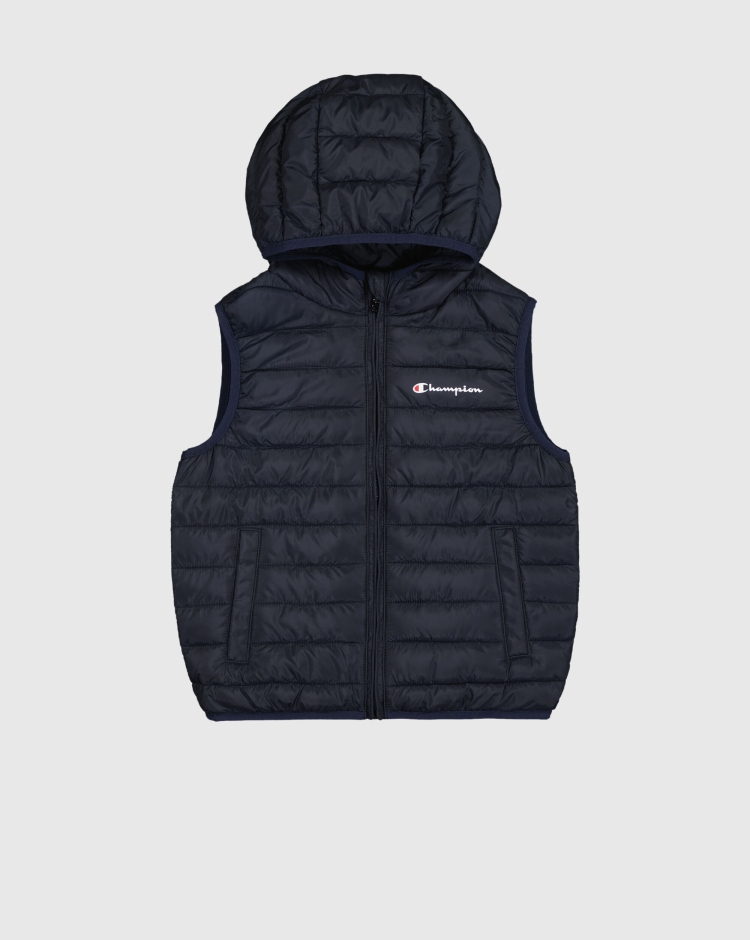Felpa Smanicata con Cappuccio Outdoor Blu Bambino