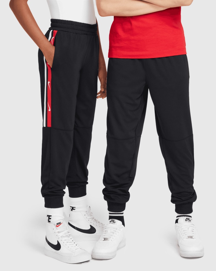 Pantaloni jogger in maglia Club Nero Bambino