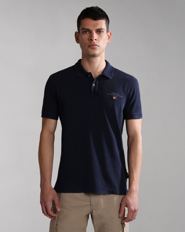 Napapijri Polo Elbas Blu Marine Blu Uomo