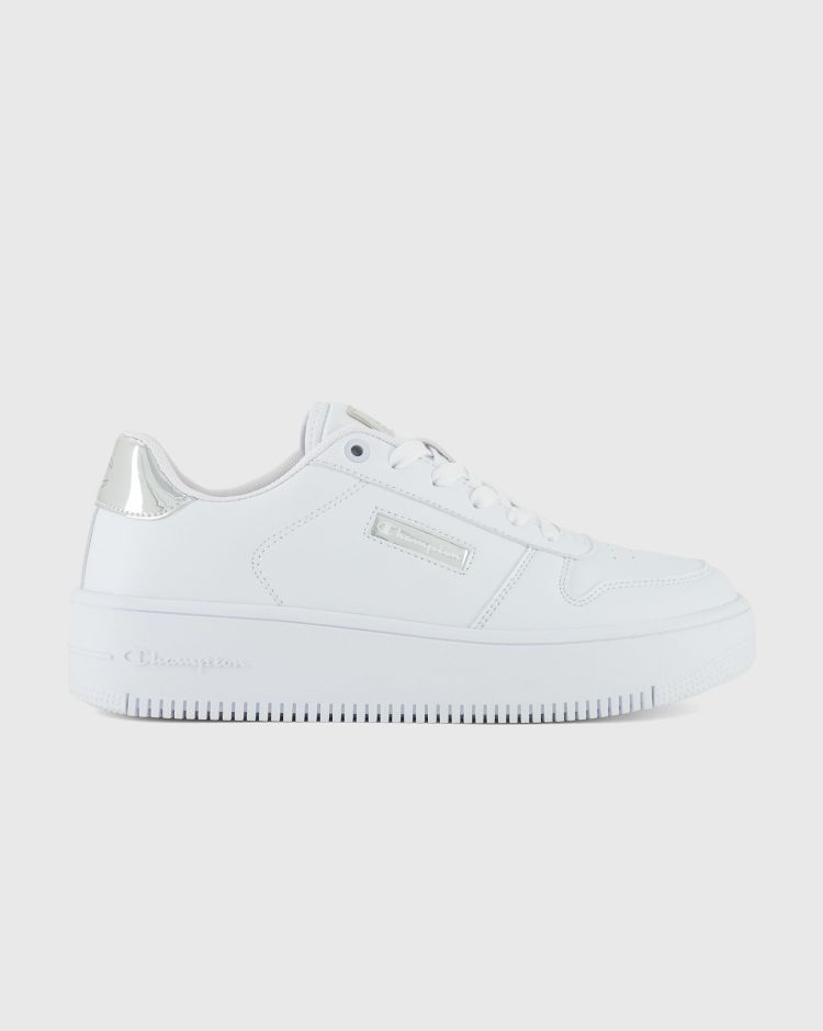 Champion Rebound Platform Metal Bianco Donna