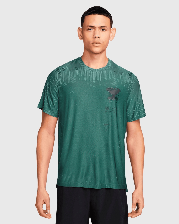 Nike Axis Performance System T-Shirt Dri-FIT ADV  Verde Uomo