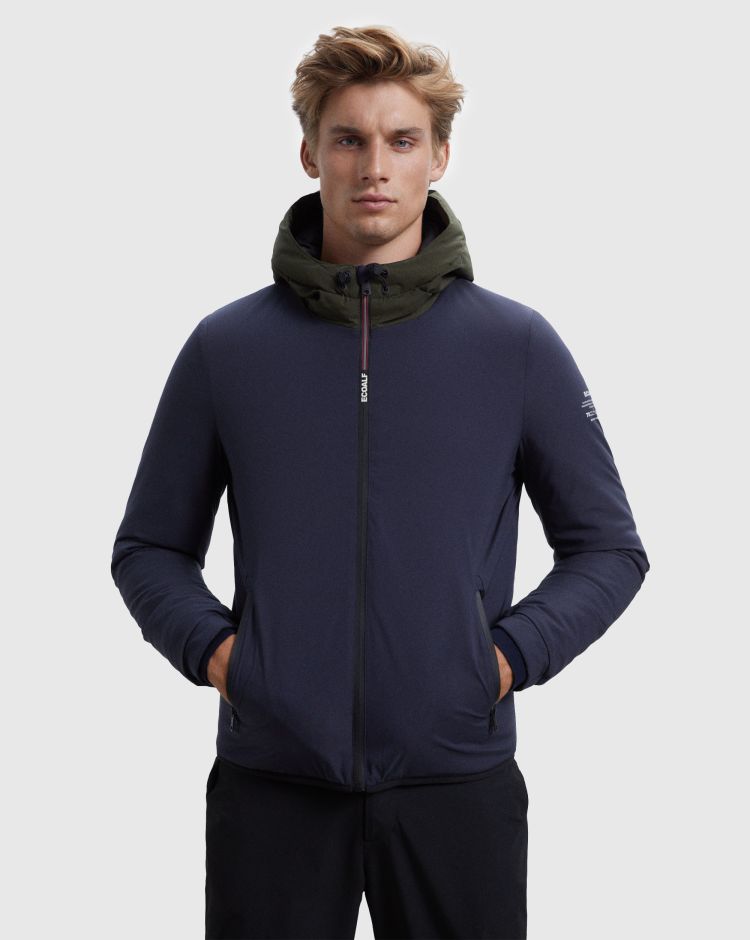 Ecoalf Giacca Cartes Blu Uomo