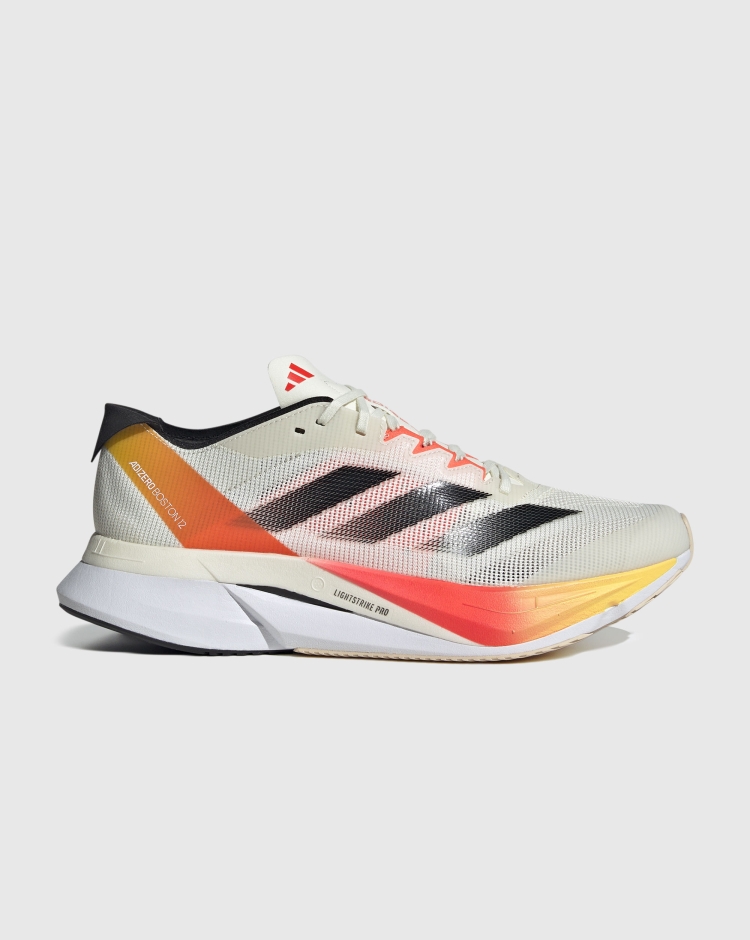 Adidas Adizero Boston 12 Arancio Uomo