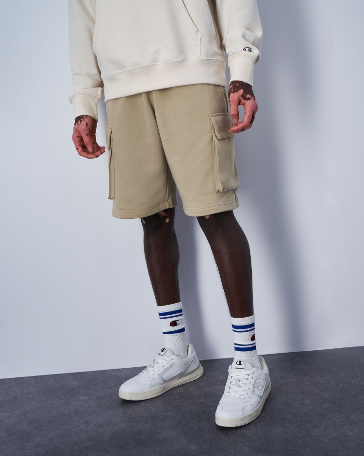 Champion Bermuda Cargo Beige Uomo