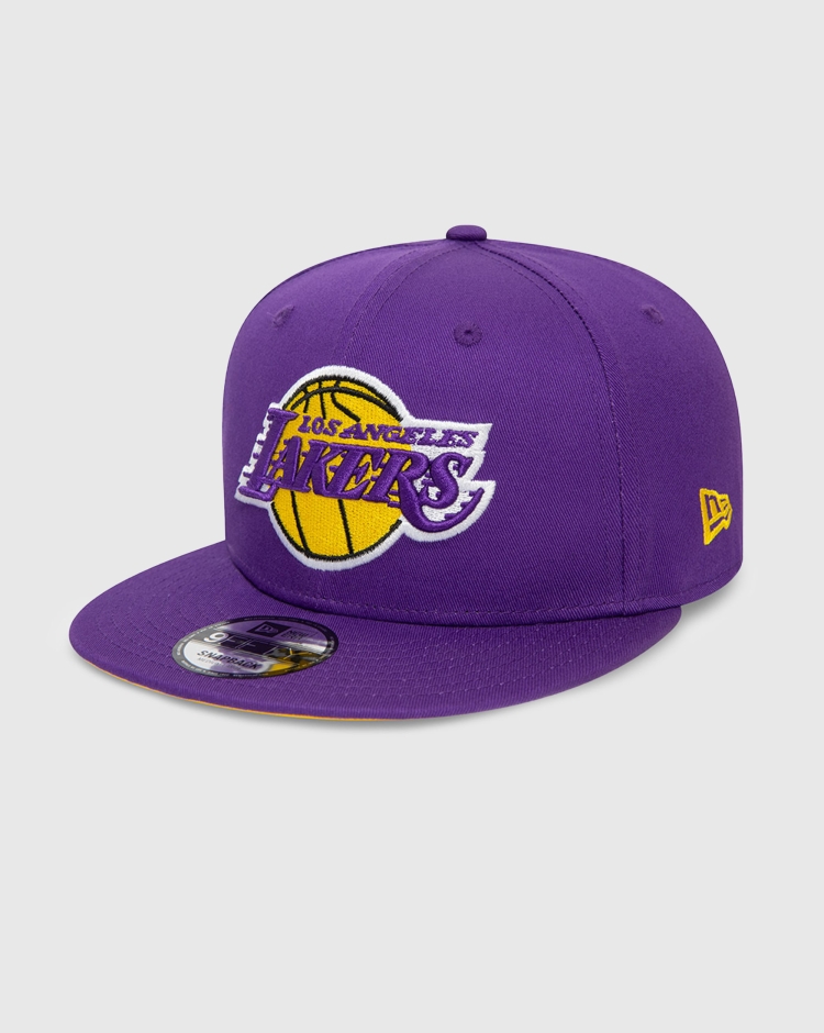 New Era Cappellino 9FIFTY LA Lakers NBA Rear Logo Viola Uomo