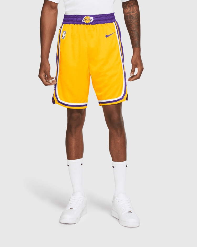 Nike Shorts Los Angeles Lakers Icon Edition 
 Uomo