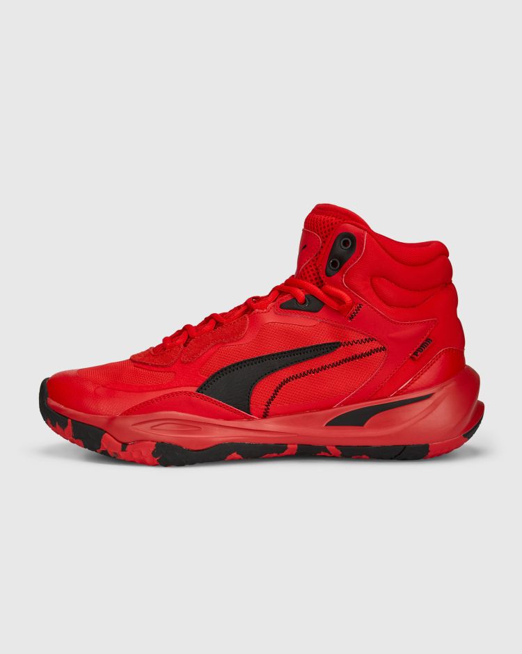 Puma Playmaker Pro Mid Rosso Uomo