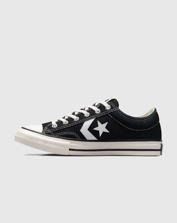 Converse Star Player 76 Ox Canvas Nero Bambino