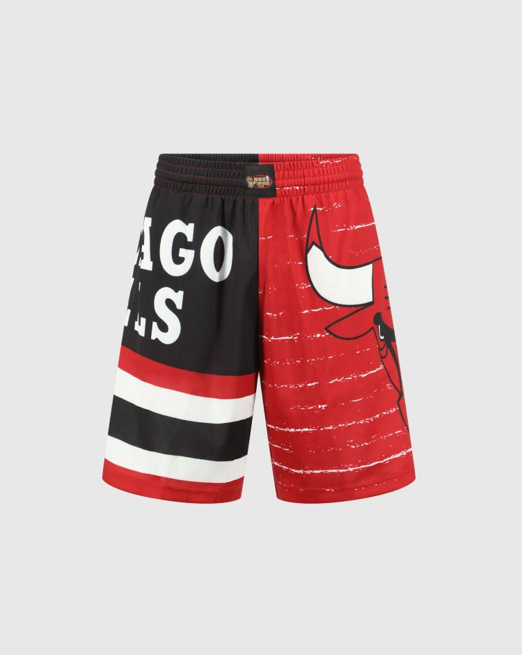 Mitchell&Ness NBA Jumbotron 3.0 Shorts Chicago Bulls Uomo