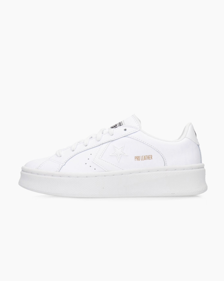 Converse Pro Leather Lift Ox Bianco Donna