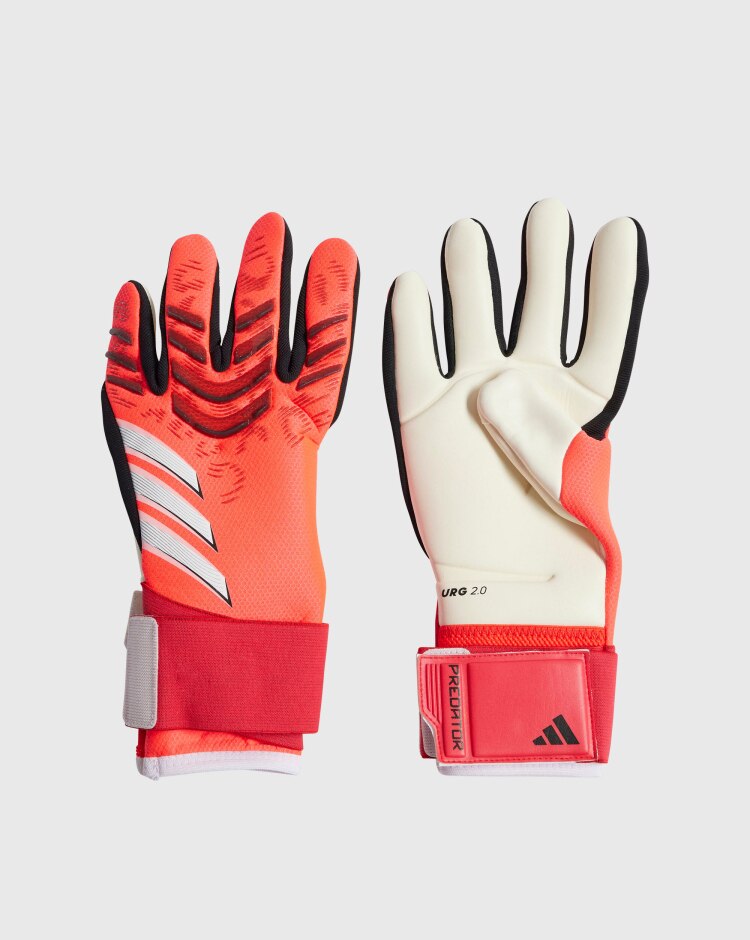 Guanti da portiere Predator Competition Rosso Uomo