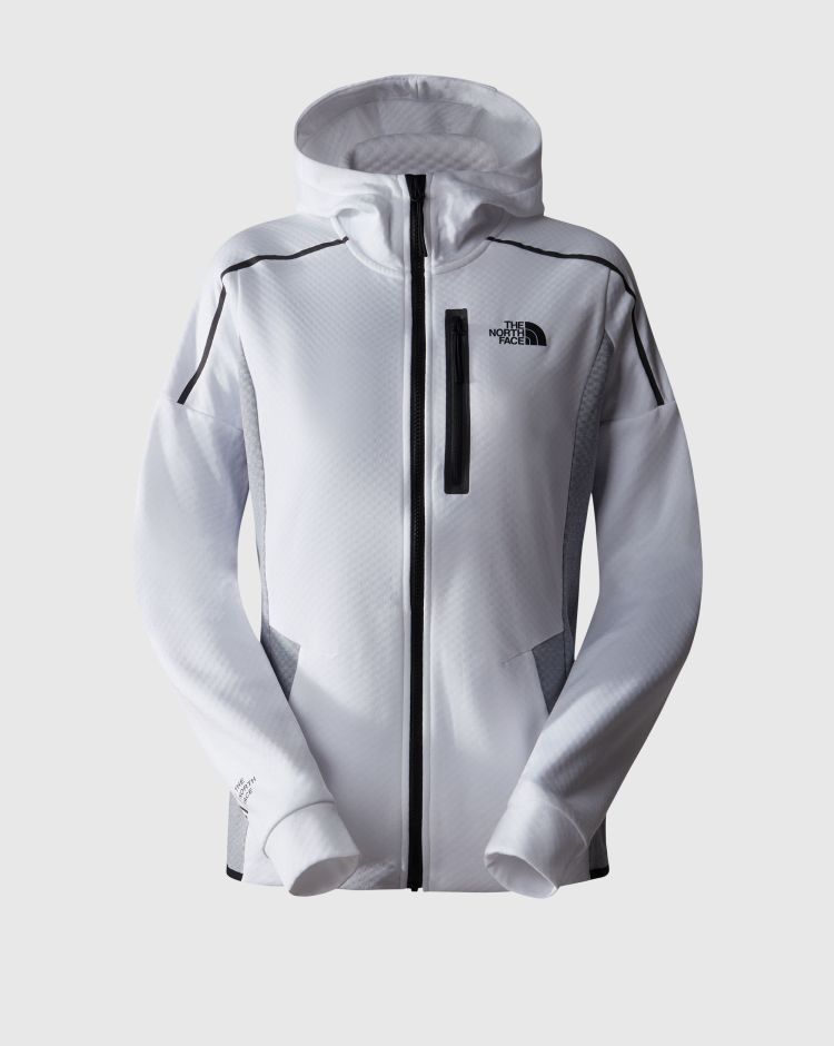 The North Face Giacca Con Cappuccio Full-Zip Ma Lab  Bianco Donna