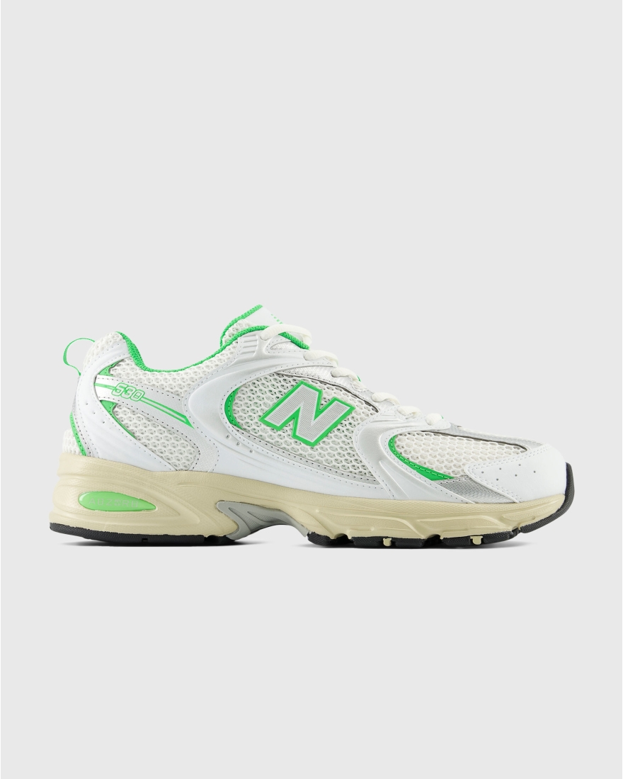New Balance 530 Sportswear Bianco Verde Donna Bianco Game7Athletics
