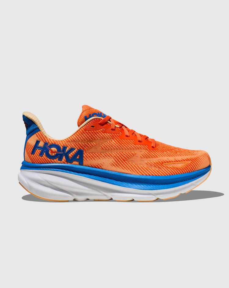 Hoka Clifton 9 Arancio Uomo