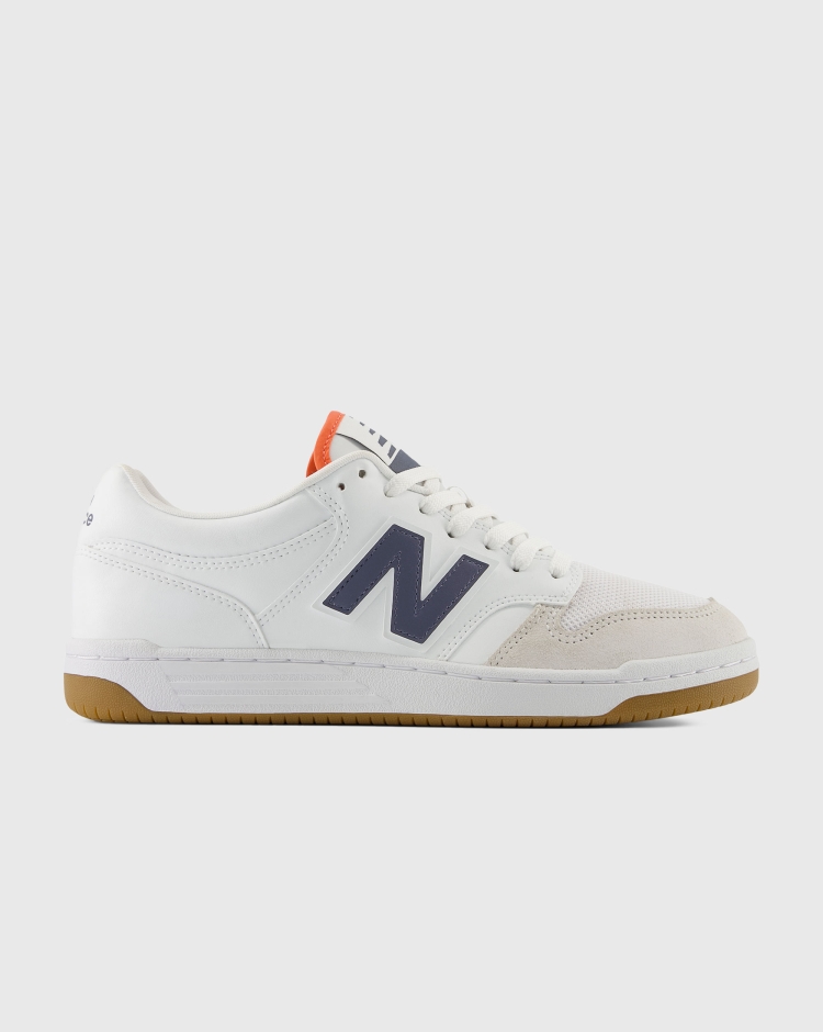 New Balance BB 480 Summer Bianco e Grigio Uomo