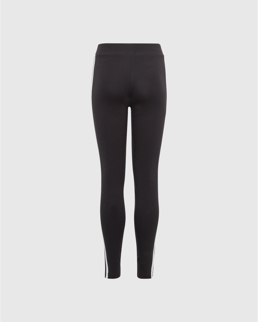 Adidas Leggings Essentials 3 Stripes Nero Bambina Nero Game7Athletics