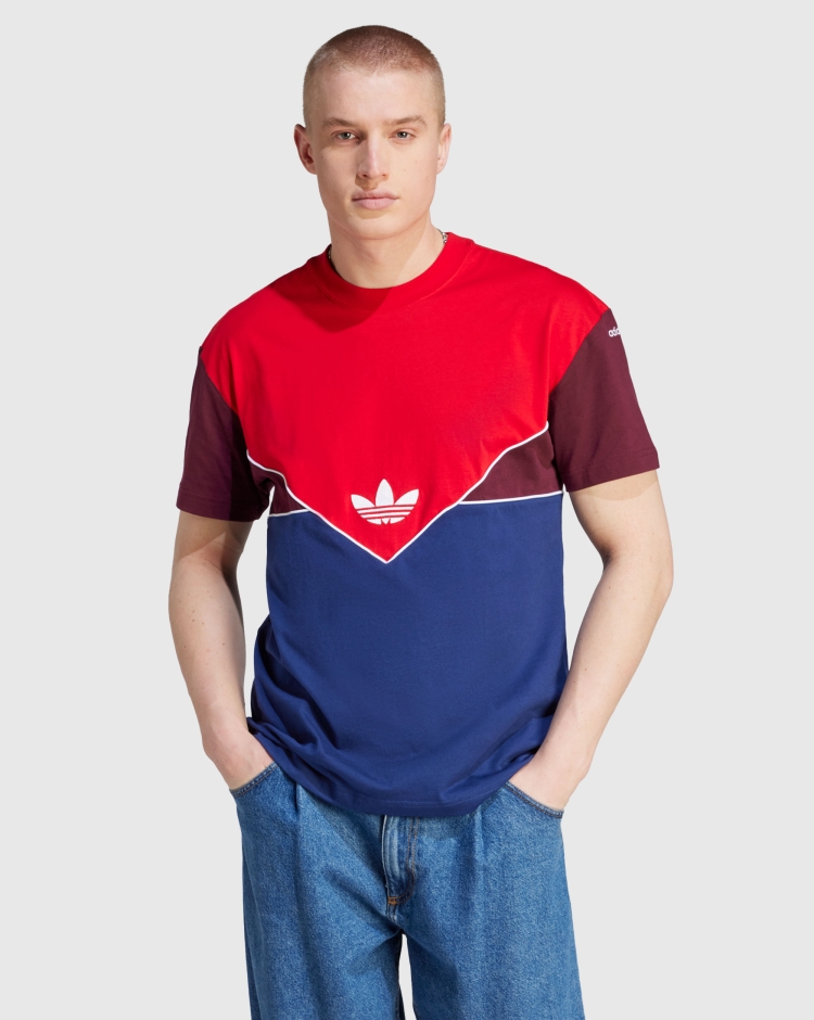 Adidas Originals T-shirt adicolor Seasonal Archive Rosso Uomo