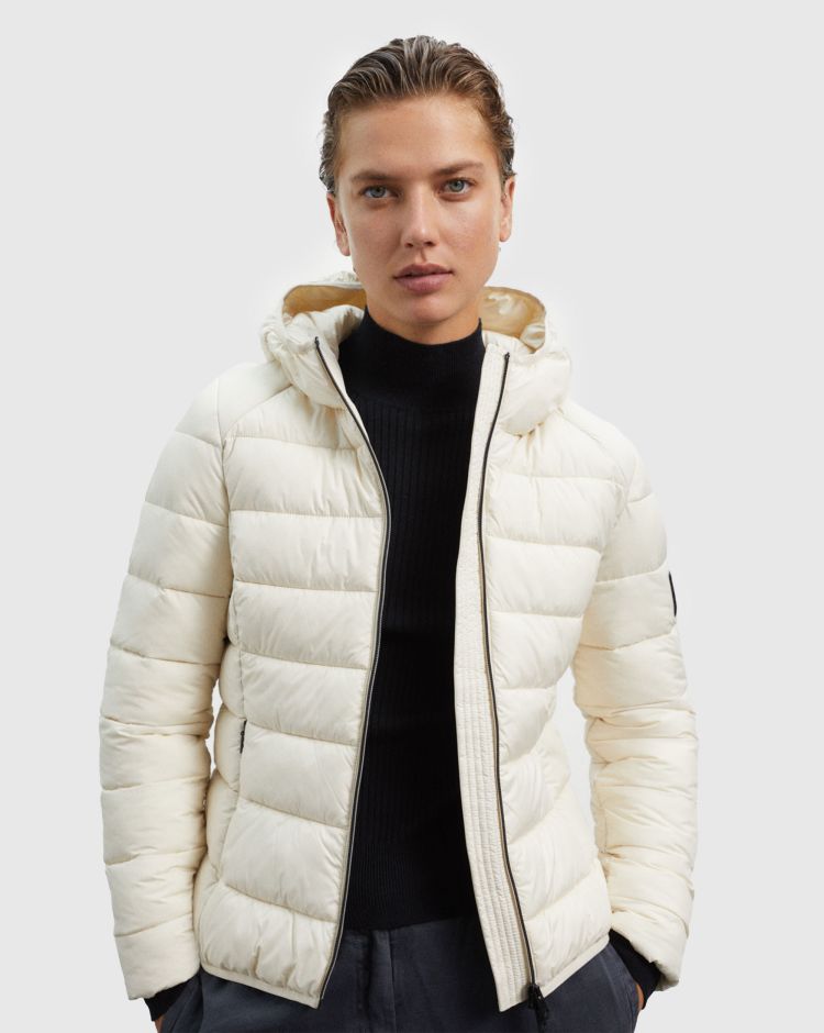 Ecoalf Giacca Aspen Bianco Donna