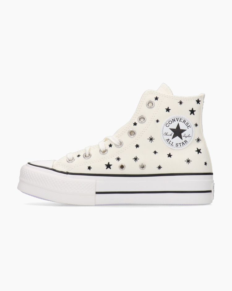 Converse Chuck Taylor All Star Lift Hi Bianco Donna