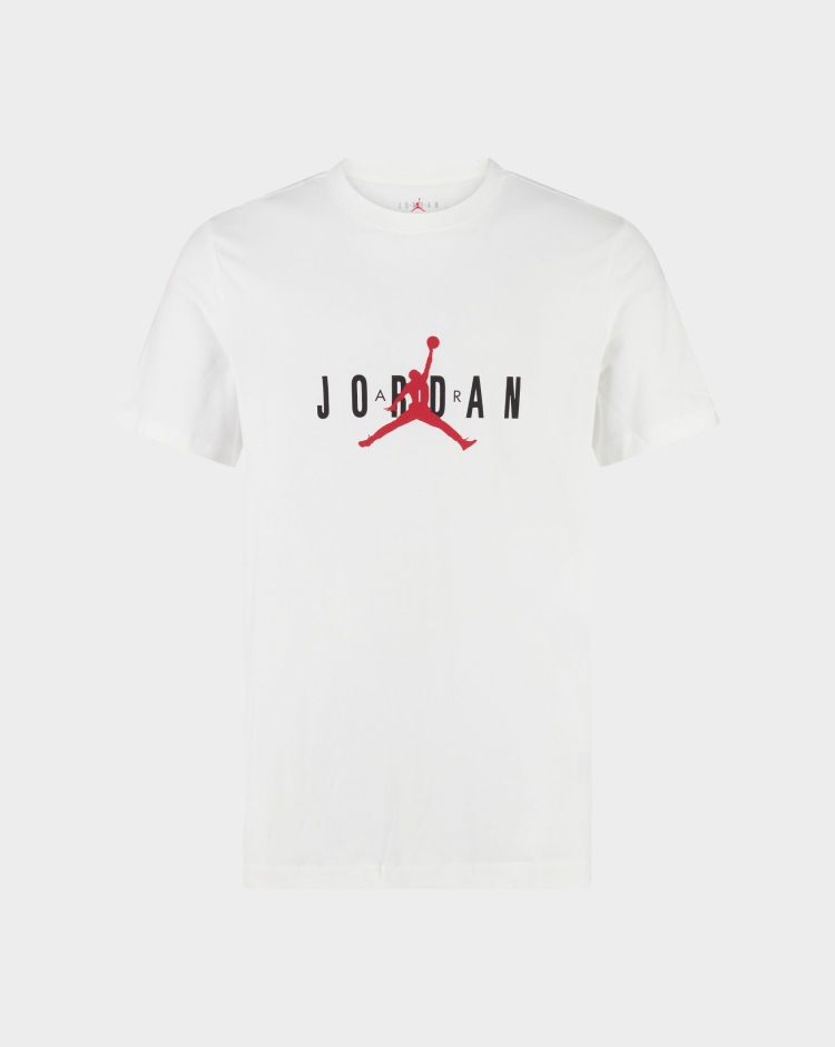 Nike Jordan T-Shirt Air Stretch Crew Bianco Uomo