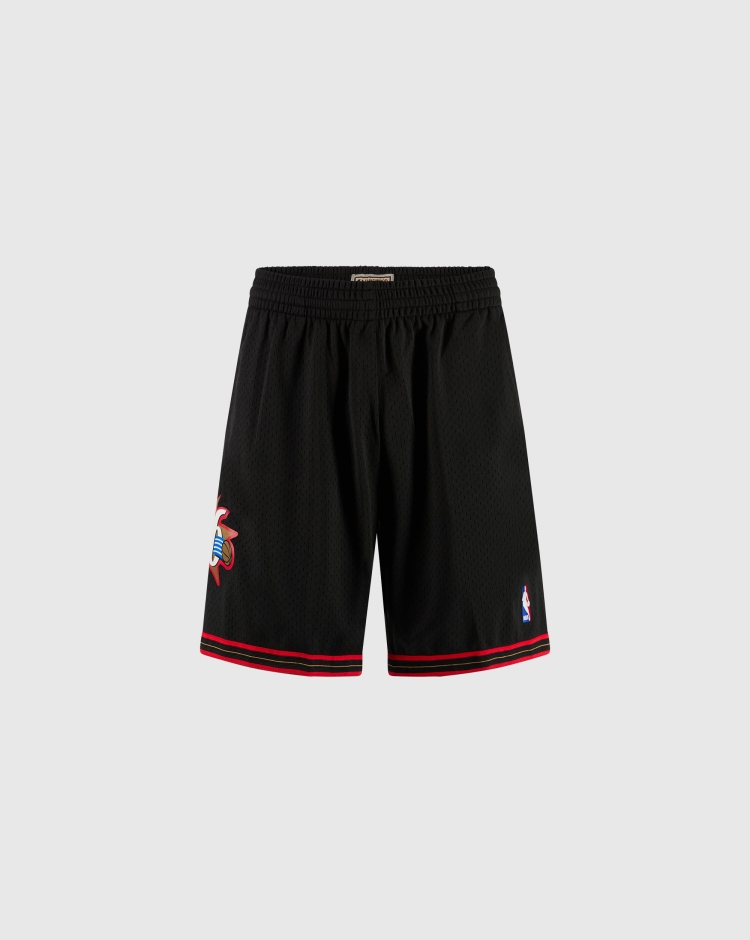 Mitchell&Ness Shorts Philadelphia 76ers 2000-01 Nero Uomo