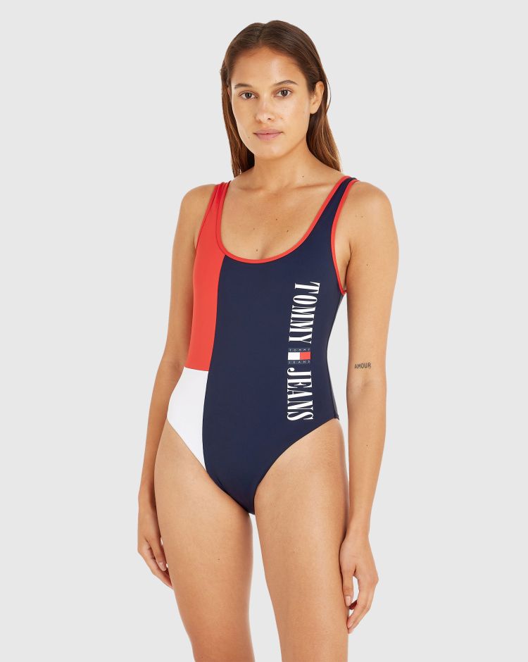 Tommy Hilfiger Costume One Piece Runway Nero Donna