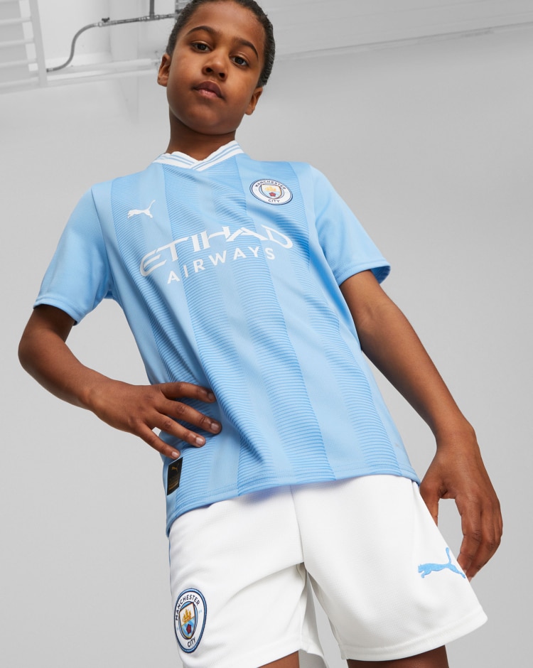 Puma Maglia Home 23/24 Manchester City Bambino